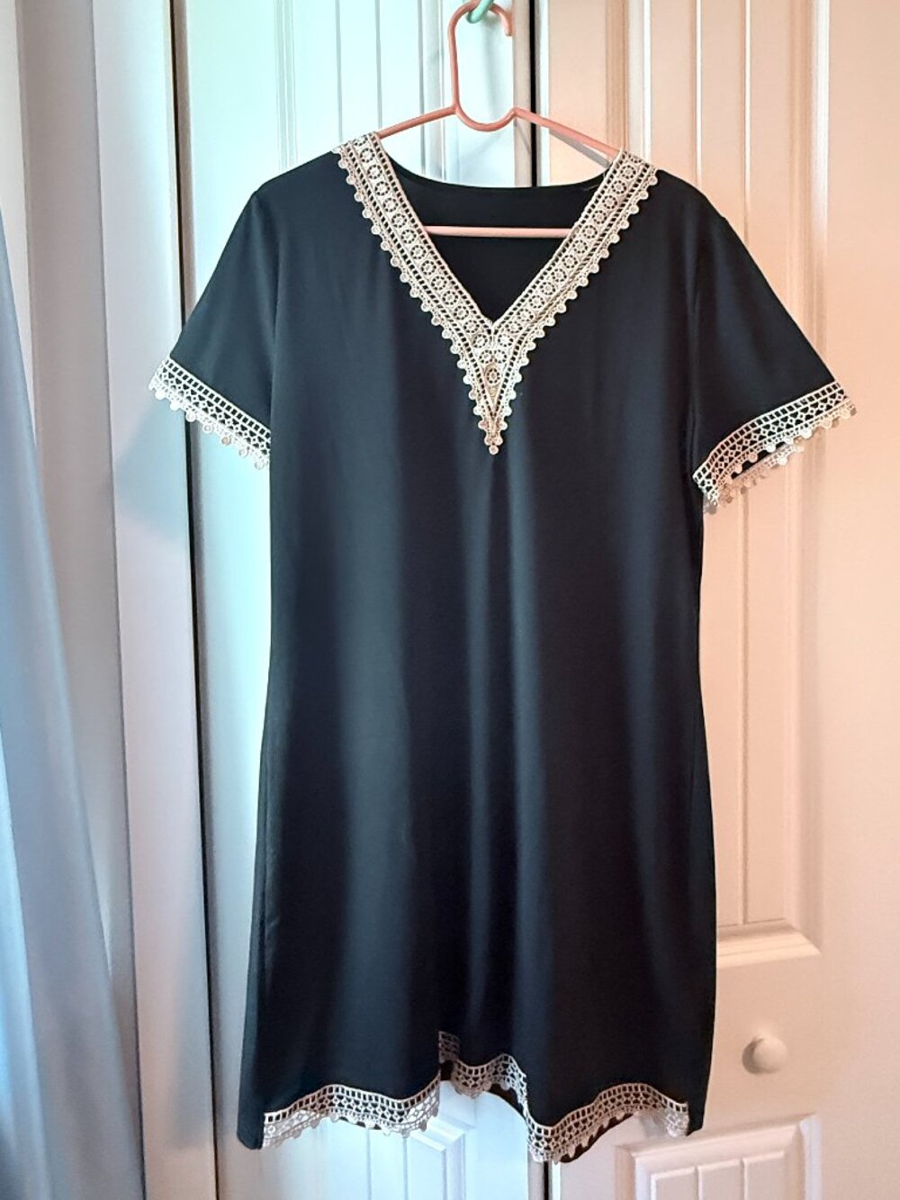 Jersey knit summer dress